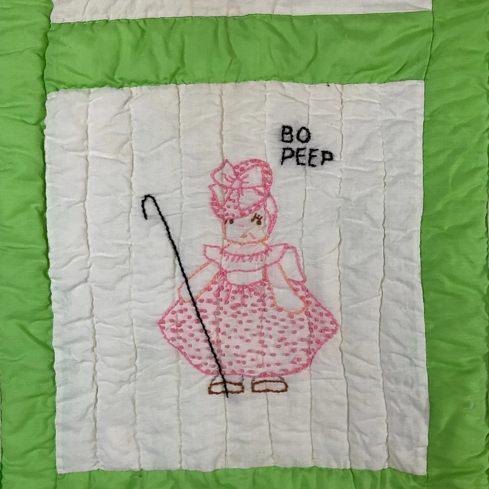 Handmade baby quilt